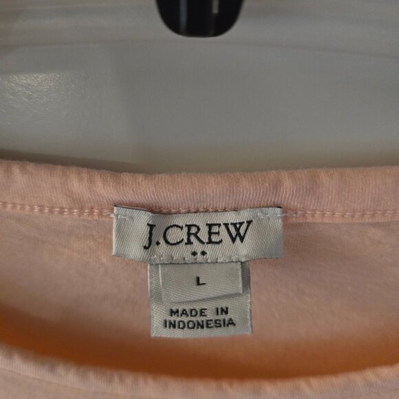 EXCELLENT J CREW WOMEN'S T SHIRT DRESS LARGE - Picture 2 of 2